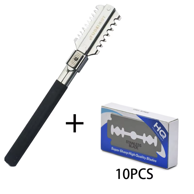 Beard Trimmer - Doppel-Edge Rasieren Haarschnitt Rasiermesser Klingen Manuelle