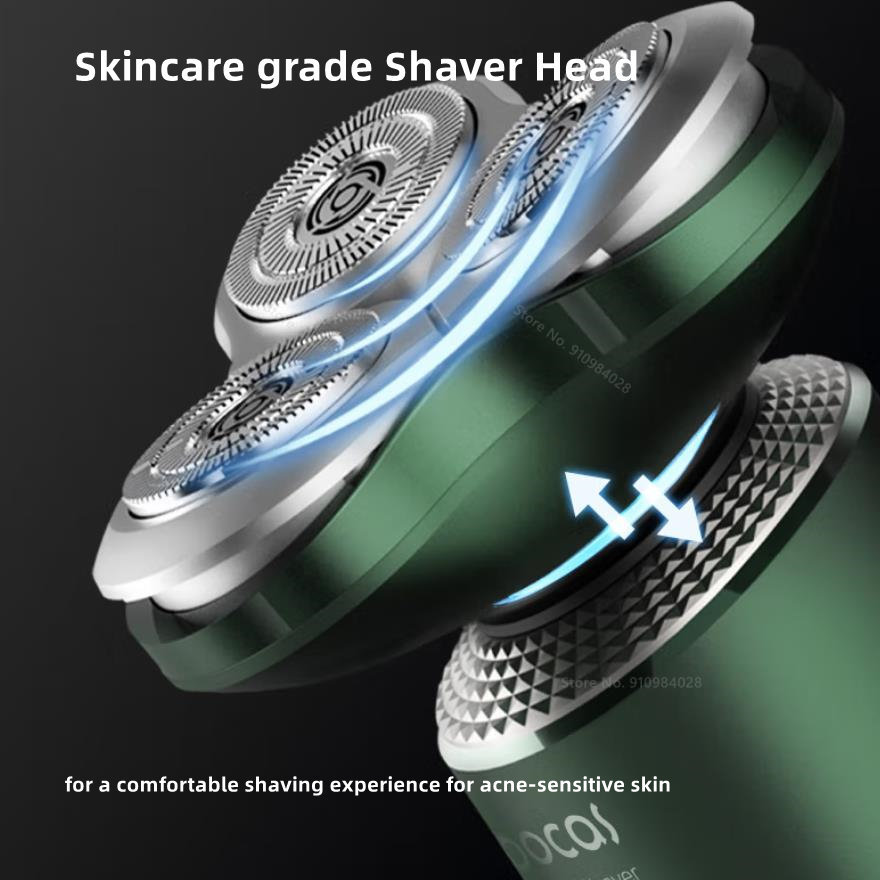 Electric Shaver Rotary - 【SCHNELL VERKAUFT】Scharfer, langlebiger Ersatzscherkopf für SOOCAS