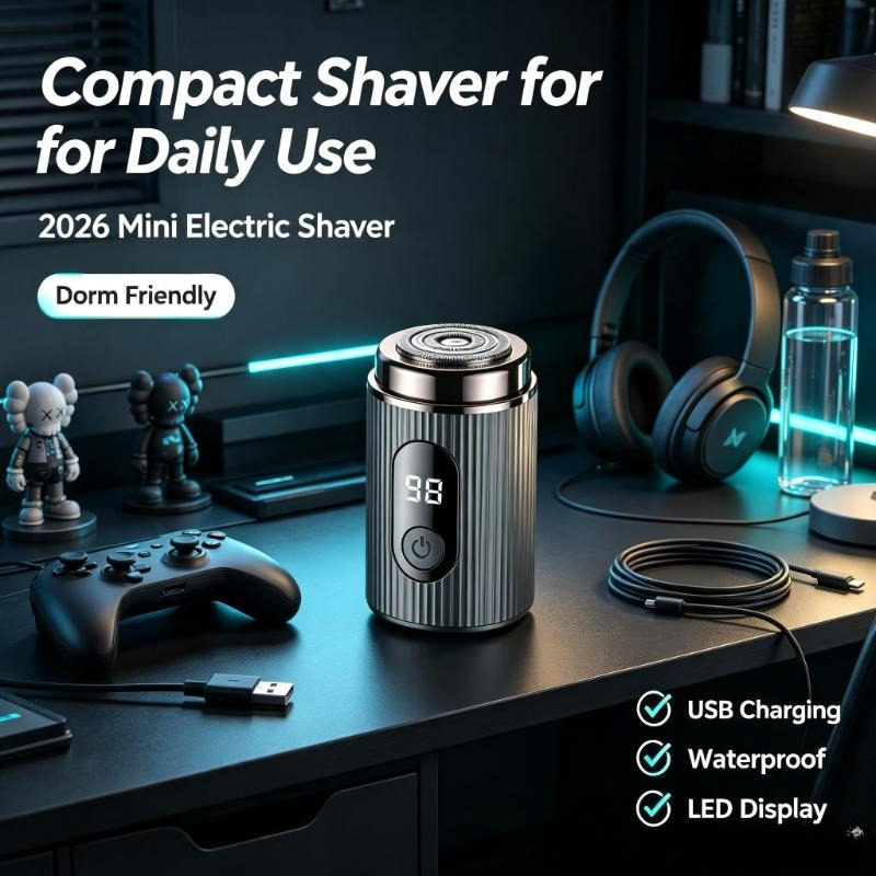 2026 Mini Elektrorasierer Trag – Mens Grooming Travel Kit Bewertung und Preis