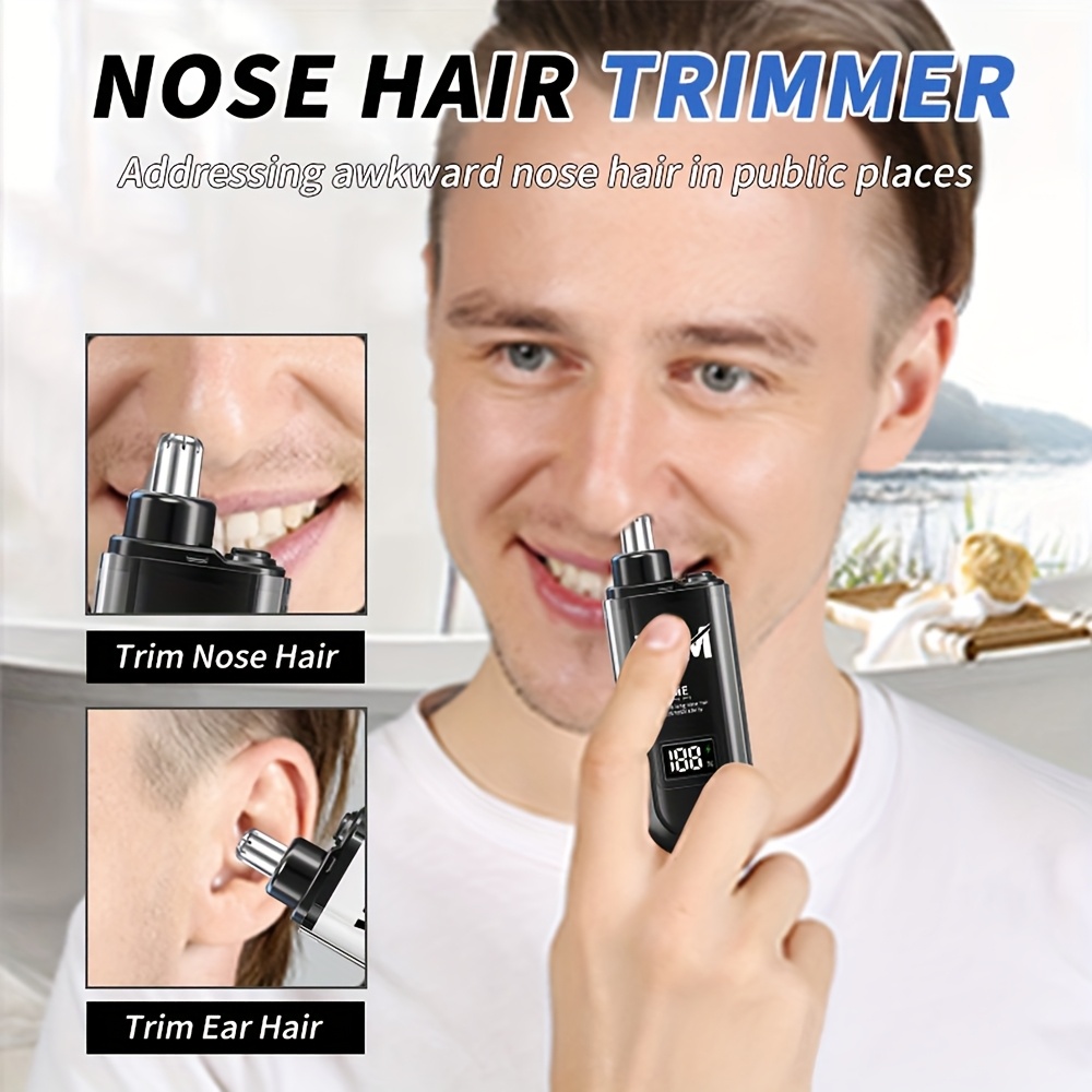 Tragbarer Mini-Nasenhaartrimme – Nose Trimmer Bewertung und Preis