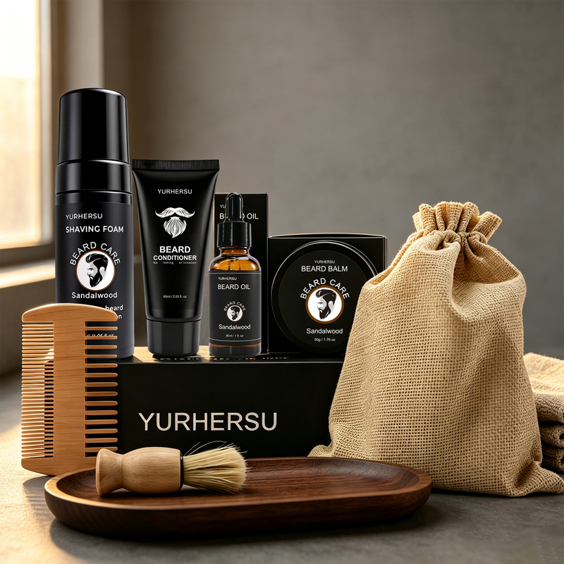 Bartpflege-Set 7-teilig mit Ka – Beard Oil Bewertung und Preis