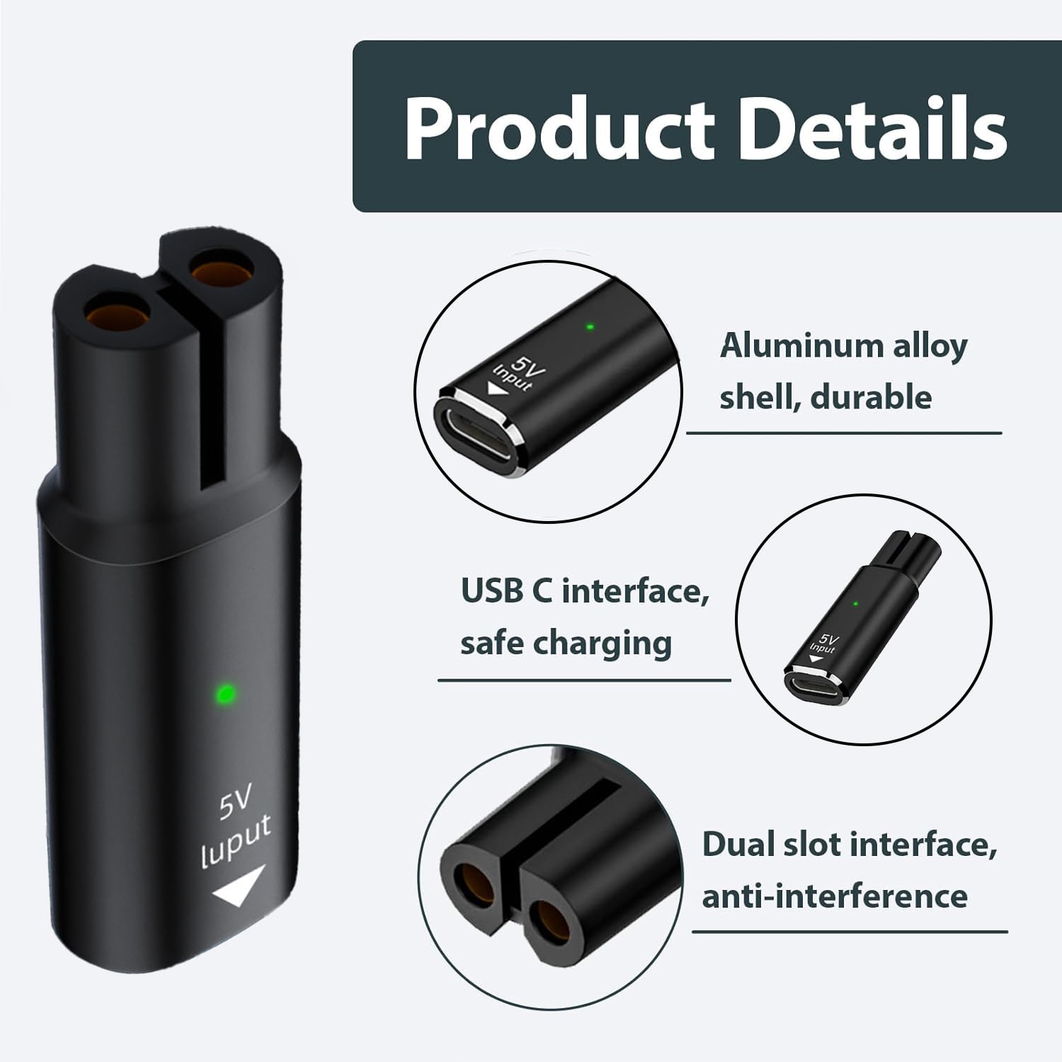 5V 15V USB Typ-C Ladeadapter f – Hair Clipper Bewertung und Preis