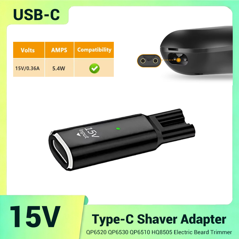 15V USB-C Sicherer Stabiler Mi – Electric Shaver Rotary Bewertung und Preis